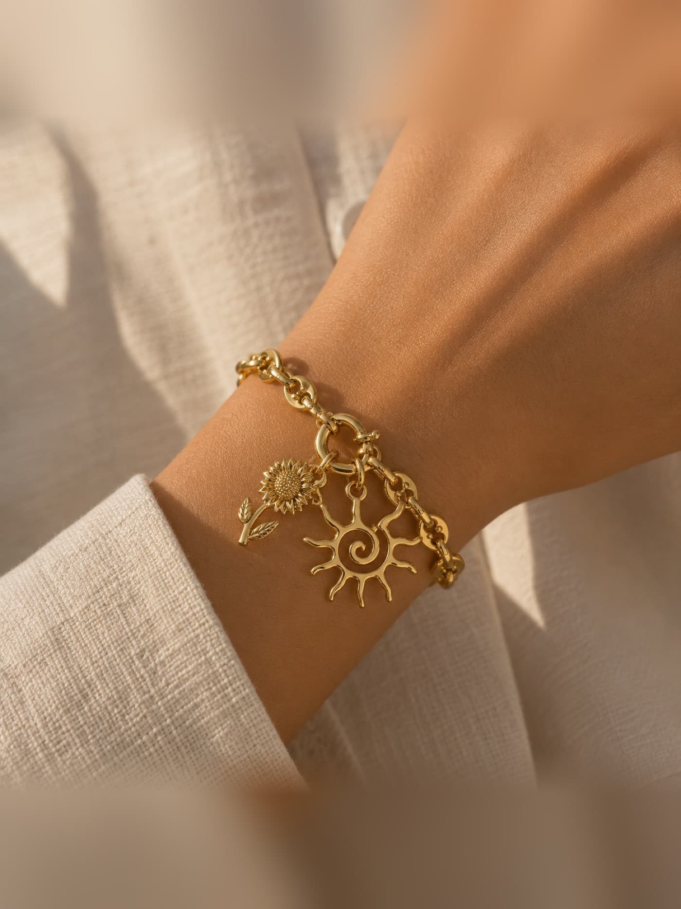 Pulsera Sol, puesto