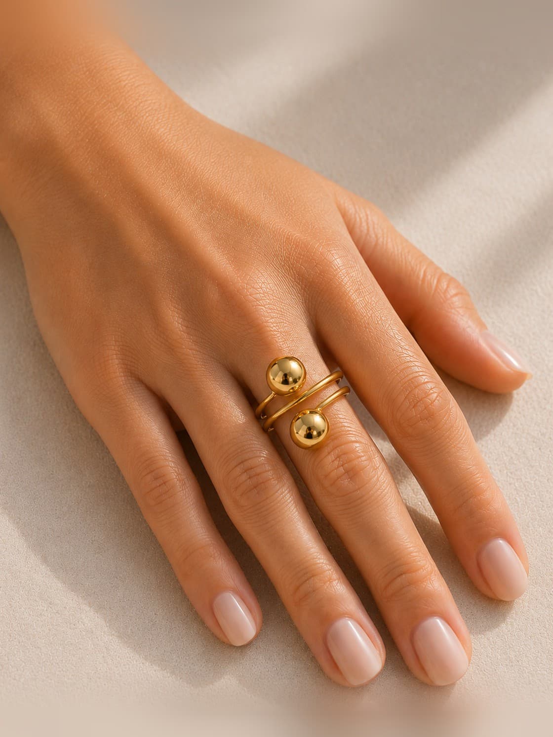 Anillo Dúo, puesto