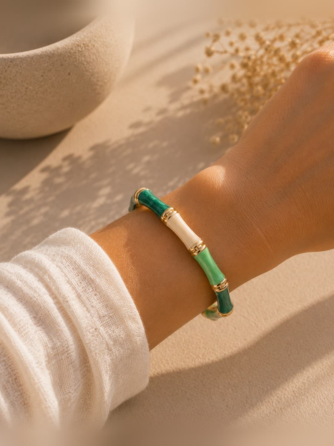 Brazalete Jade, puesto